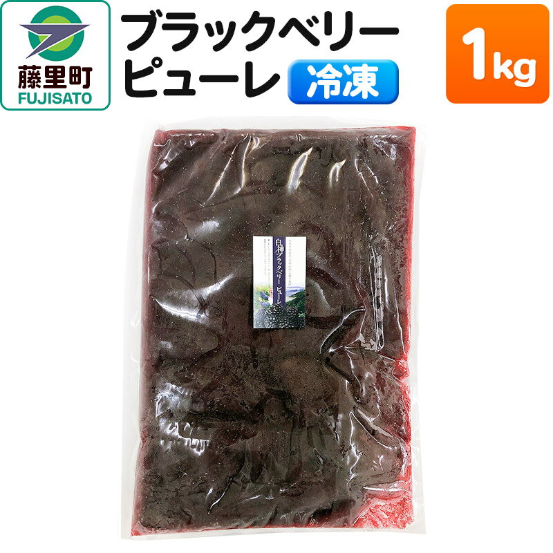 【ふるさと納税】ブラックベリーピューレ 1kg フルーツ 果物