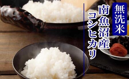 【新米予約・令和7年産】定期便12ヶ月：無洗米5kg南魚沼産コシヒカリ【2025年10月上旬より順次発送予定】