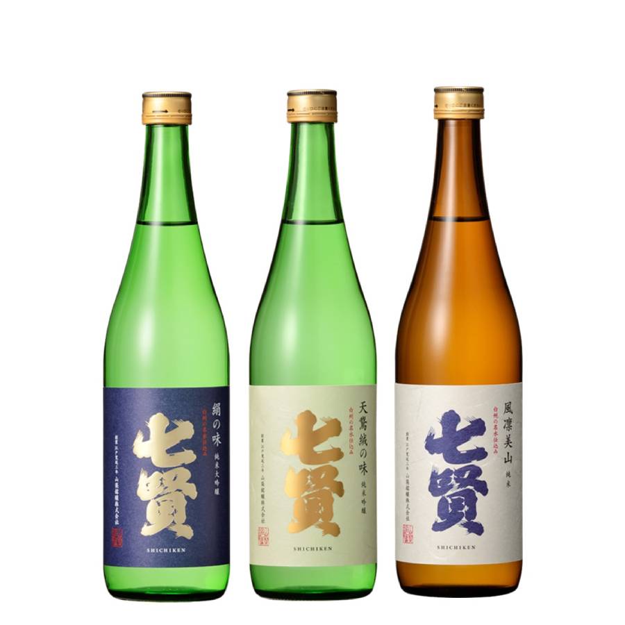 七賢 日本酒 飲み比べ720ml×3本セット