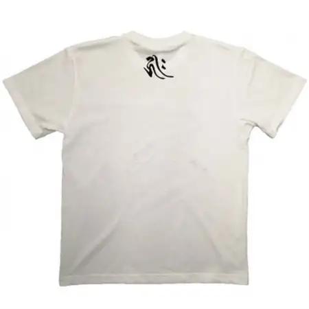 手描きTシャツ 仏画 十一面千手観音 白 (半袖 Mサイズ)【1615158】