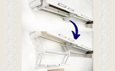 プルダウンシェルフ (間口900mmサイズ) 可動式 仮置き棚 キッチン収納 収納 大阪 河内長野市 送料無料