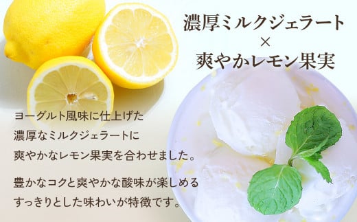 プロテインジェラート レモンヨーグルト 1Lバット
