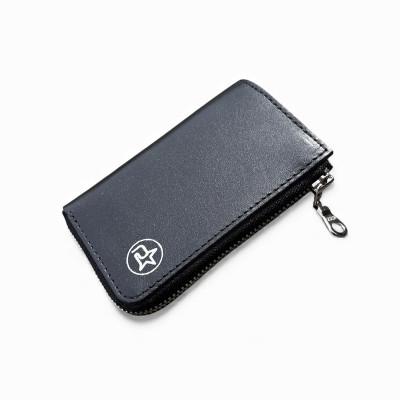 ふるさと納税 牧之原市 Revolla 国産本革 ラウンドジップ ハーフオープン スマートキーケース 【ブラック】 |  | 02