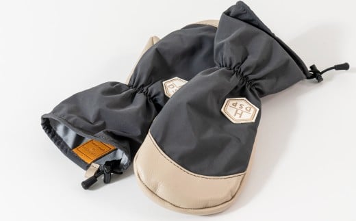 DSP 布グローブ 　ミトン　ねずみ　M　スキー・スノーボード兼用グローブ(NN-MT)【N0560707_MO_M】