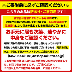 ＜先行予約受付中！2026年3月上旬以降順次発送予定＞訳あり！鹿児島県産まかない紅甘夏(約20kg) 国産 鹿児島産 柑橘 訳アリ 果物 フルーツ 旬 常温保存 紅甘夏 ベニアマナツ 数量限定 期間限