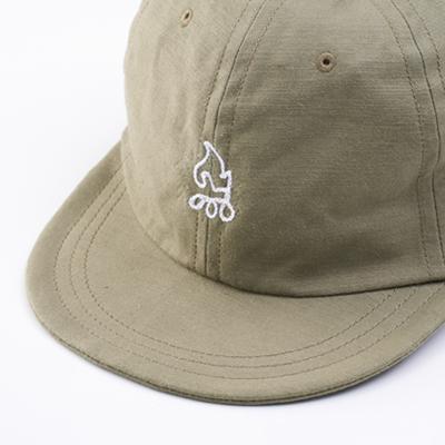 ふるさと納税 坂戸市 save 洗って経年変化するキャップ カーキ (たき火刺繍) |  | 01