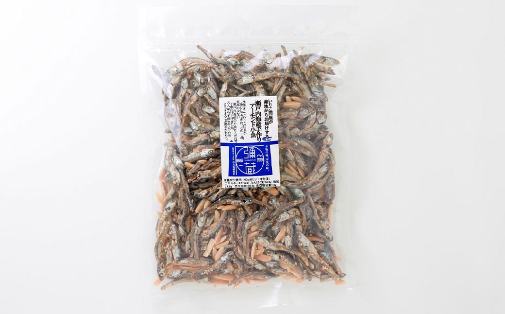 瀬戸内海産手作りアーモンド小魚（大袋）【4袋】（895）