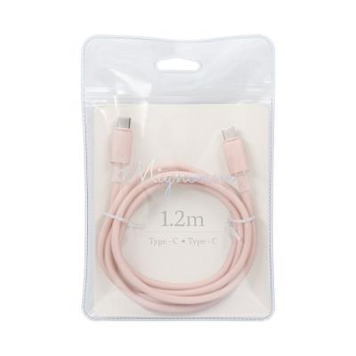 ふるさと納税 海老名市 USB Type-C to USB Type-C シリコンケーブル 1.2m  ローズピンク |  | 01