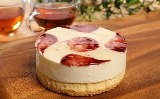 【8月15日までにお届け！】山ぶどうWチーズケーキ御中元ギフト（4号：直径12㎝） 御中元用（7/1～8/15お届け）