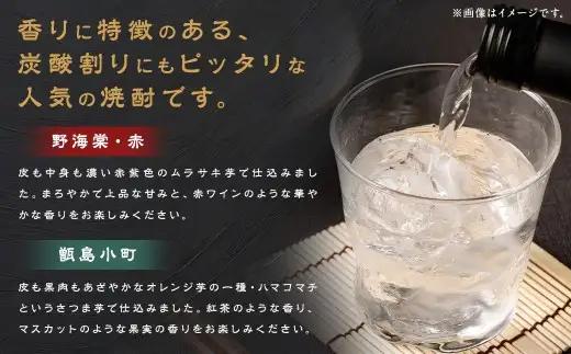 【鹿児島の本格焼酎】 野海棠 赤・甑島小町 【香り高い】 720ml×2本セット 25度 祁答院蒸溜所 芋焼酎 芋 焼酎 お酒 本格焼酎 AS-7123