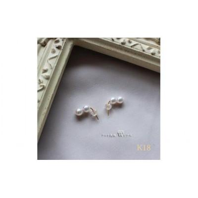 ふるさと納税 志摩市 志摩産 アコヤ真珠 5.5-6ミリ ベビーパール ダブルピアス |  | 01