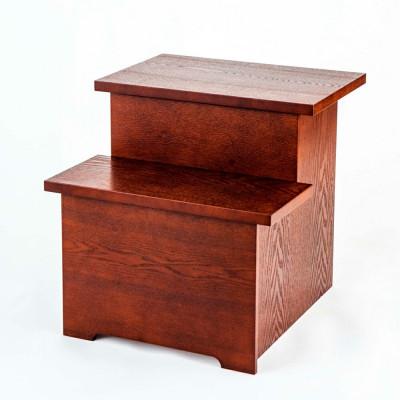 ふるさと納税 加茂市 お供物壇 古代色《W45×D48×H45(cm)》大湊文吉商店
