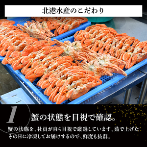 ボイルオオズワイガニ姿 2kg（4～5杯）【er018-063-a】