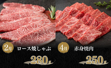 【ふるなび限定】偶数月が楽しみになる！ 佐賀牛定期便 第2弾 バラエティ定期便【有田まちづくり公社】牛肉 全6回 計1.7kg 定期便 肉 黒毛和牛 ロース サーロイン しゃぶしゃぶ 焼肉 ステーキ 