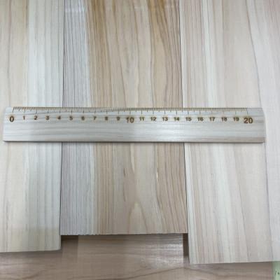 ふるさと納税 城陽市 京都府産のヒノキから作った 木の定規 1枚 (20cm)