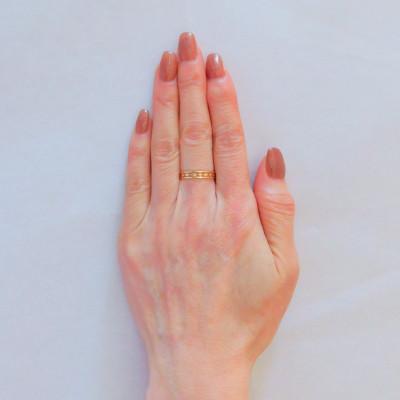 ふるさと納税 山梨県 K10YG Fidel リング(サイズ10号) |  | 03