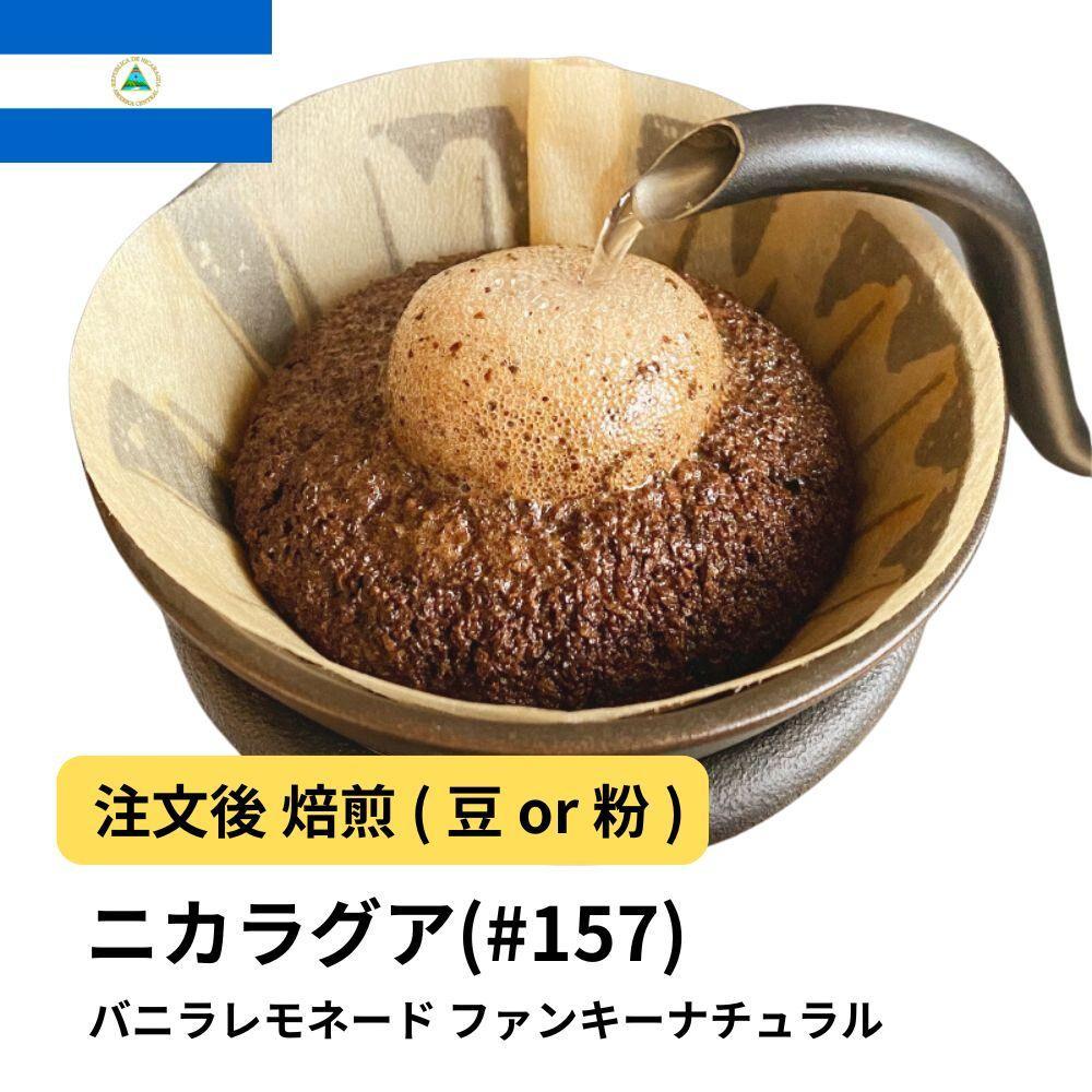 【ふるさと納税】コーヒー #157 ニカラグア バニラレモネード リモンシリョ農園 ファンキーナチュラル 310g 当日焙煎 大山珈琲 （豆または中挽きから選択） | 珈琲 飲料 コーヒー豆 ソフトドリンク 人気 おすすめ 送料無料