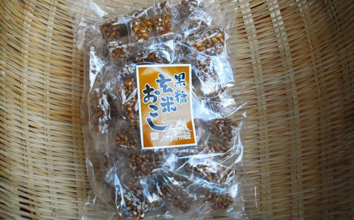 大容量! 西八製菓 黒糖玄米おこし 150g×12袋 お菓子 おこし おつまみ 大容量 リピート 島根県雲南市/西八製菓 株式会社 [AICA009]