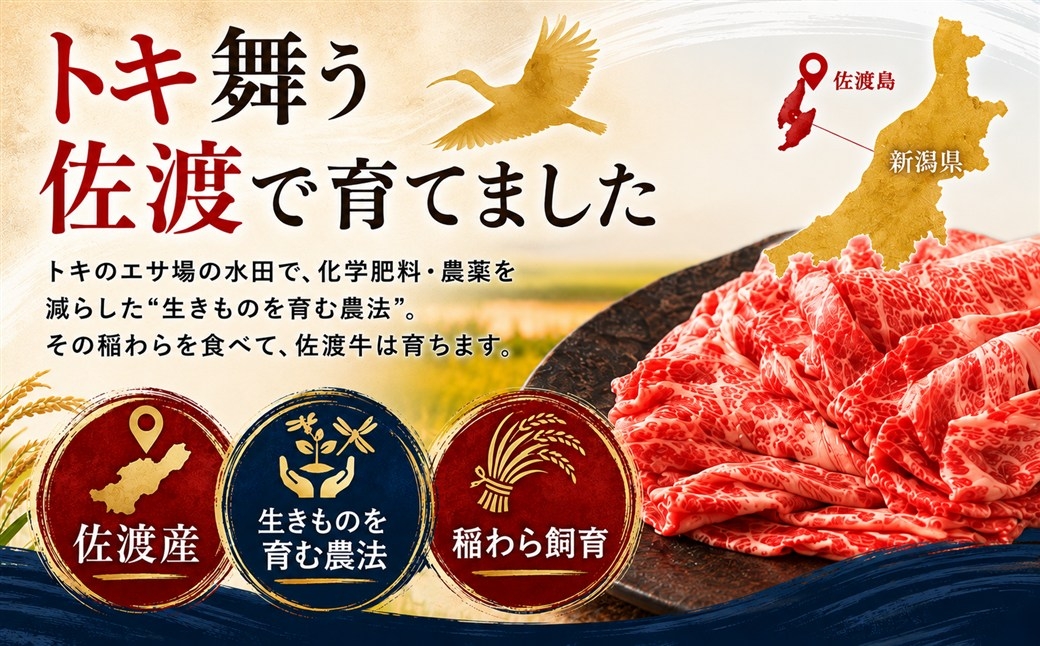 佐渡産和牛 切り落とし400g