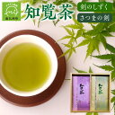 【ふるさと納税】知覧茶 剣のしずく80g×1、さつまの剣100g×1