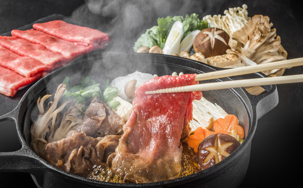 【12か月定期便】佐賀産和牛肩ロースしゃぶしゃぶすき焼き用 600g×12回【肉 牛肉 ブランド牛 黒毛和牛 ふるさと納税】(H112255)
