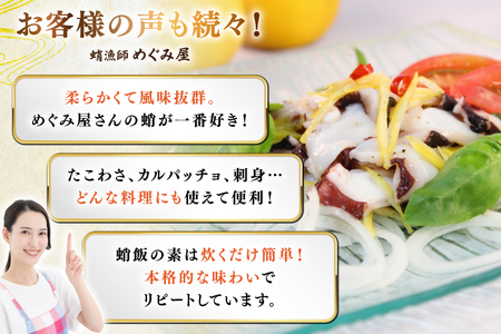 たこめし 素 ボイルタコ 蛸 漁師飯セット (タコ飯の素 2P / ボイルタコ 300g) [めぐみ屋 長崎県 平戸市 hr42bgy400033]