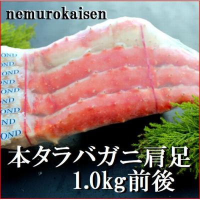 ふるさと納税 根室市 本タラバガニ足1kg×1肩 D-57043