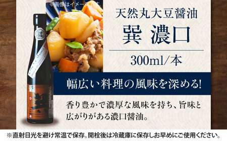 【全3回 定期便 】巽（たつみ）ーAJIWAIー 4点セット 調味料セット 醤油 しょうゆ 老舗 調味料 /梶田商店[AGBB009]