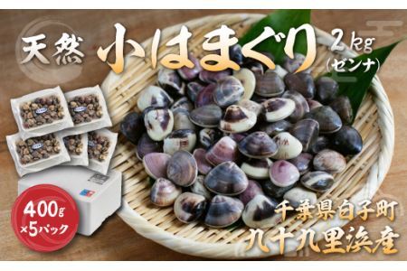 小はまぐり（ゼンナ）2kg（400g×5パック） SHF008