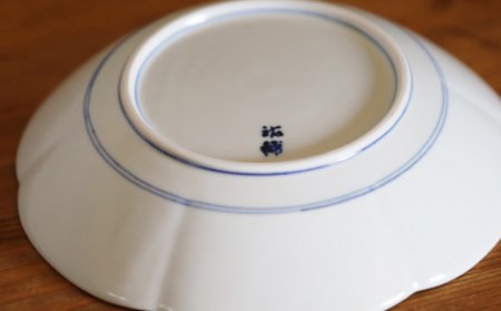 染錦花兎文 丸鉢 1点【谷鳳窯】[NAT010] 肥前吉田焼 焼き物 やきもの 器 うつわ 皿 さら