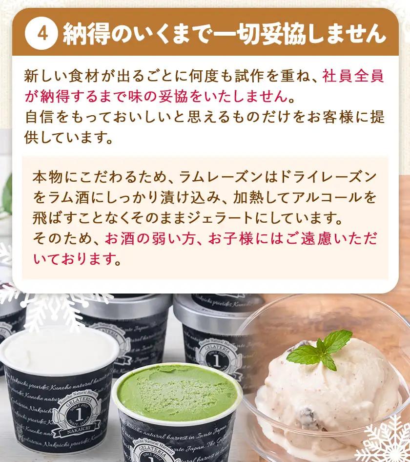 ジェラート 6種 詰め合わせ 計6個 GELATERIA NAKAICHI
