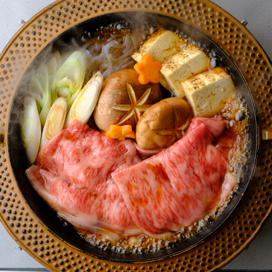 亀岡牛肉特選すき焼き・しゃぶしゃぶ用（ロース）500g