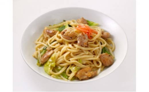 うどん 骨付き鳥 さぬき 焼うどん 12袋 セット チキンレッグ 麺類 惣菜 さぬきうどん 讃岐うどん お中元 コシ 生麺 ぶっかけ 冷凍 半生麺 加工食品