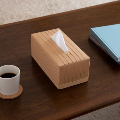 ふるさと納税 奥州市 心地よい暮らしをつくる ティッシュケース Grande ベージュ バンドシー [AR107] |  | 02
