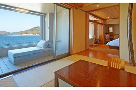 【2名様】離島唯一の”5つ星”旅館で極上ステイ（1泊2食付）※平日限定【壱岐リトリート海里村上】 [JEF001] 410000 410000円 41万円 旅館 宿 宿泊 泊まり 2食付き 離島 お宿