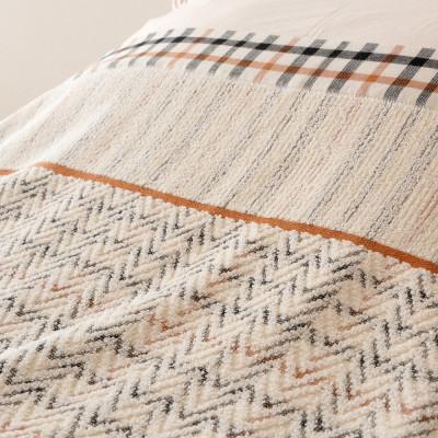 ふるさと納税 泉大津市 【日本一の毛布の町】DAKS House checkタオルケット　シングル　ギフト箱入り |  | 02