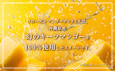 フローズン マンゴーティラミス 1箱 80g × 6個 | ポティロン株式会社 | 国産 沖縄県産 フルーツ 幻のキーツマンゴー 100% | 冷たい ティラミス チーズケーキ デザート スイーツ お