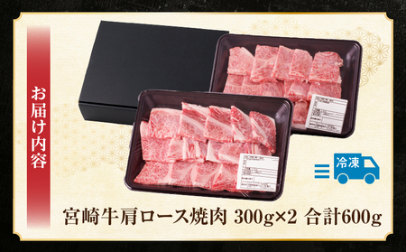 牛肉 焼肉 牛肉[宮崎牛 霜降り 600g]