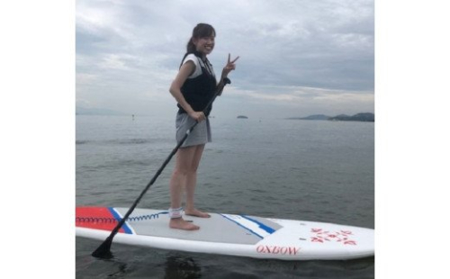 H-177  ＳＵＰ体験無料チケット（ボードレンタル）【体験期間5月～10月】