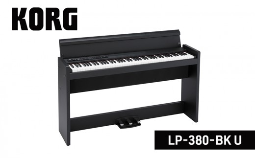 
            [№5334-0731]KORG LP-380-BK U　ピアノ 電子ピアノ デジタルピアノ 電子楽器 日本製 RH3鍵盤 88鍵盤 ブラック
          