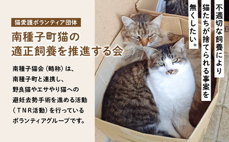 《返礼品なし》 猫愛護活動支援 8,000円 猫ちゃん 猫 ねこ 動物 保護 愛護 保護活動 応援 支援 寄付 南種子町 鹿児島 かごしま