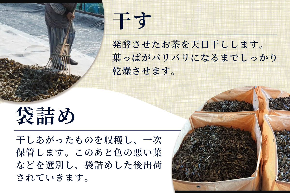 湯浅茶園 阿波晩茶 250g YT-1【徳島県 那賀町 徳島 那賀 阿波晩茶 相生晩茶 番茶 国産 生産者直送 乳酸菌 特産品 発酵茶 お茶 茶葉 赤ちゃん 子供 妊婦さん お取り寄せ お土産 伝統製