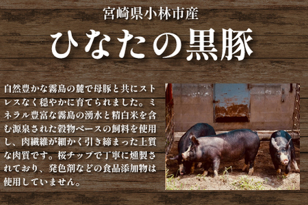 【地元ブランド黒豚使用】桜ベーコン ブロックタイプ（黒豚 豚肉 豚 ベーコン 燻製）