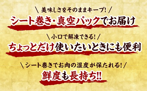 宮崎県産豚 しゃぶしゃぶ 切り落し セット 合計1.9kg