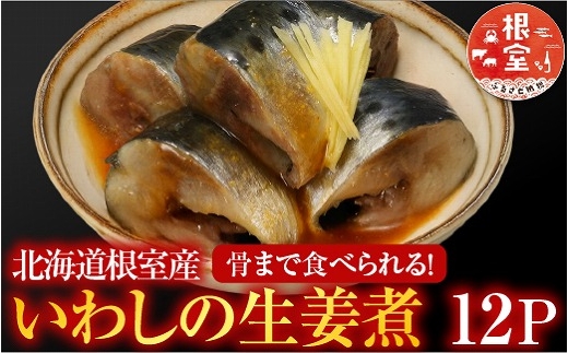 
                  G-09013 【北海道根室産】いわしの生姜煮12P
                