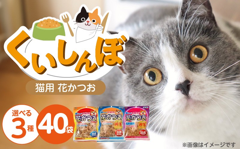 
                  くいしんぼ 猫ちゃん大好き 花かつお  _ くいしんぼ 猫ちゃん大好き花かつお 選べる セット内容 花かつお 30g×40袋 減塩 高齢猫用 25g×40袋 良質 かつお節 国産 高タンパク 低脂肪 減塩タイプ 塩分 25％カット ふりかけ用 愛猫 猫 キャットフード 福岡県 久留米市 送料無料 _Pf087-sku
                