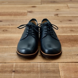 足なりダービー ダークネイビー 牛革 革靴  KOTOKA  メンズシューズ KTO-3001(紳士靴) 28.0cm