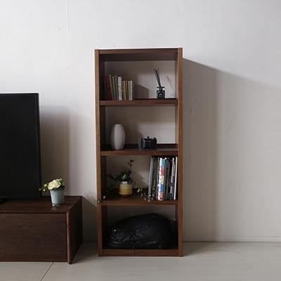 ふるさと納税 大川市 生活者の使いたい・使いやすいを形にした【レッタ 60-4段シェルフ WN】職人MADE『境木工』