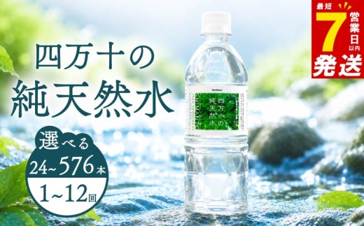 天然水 500ml × 48本 24本×2箱 軟水 四万十川 ミネラルウォーター 【 天然水 ミネラルウォーター 水 みず mizu water 飲料水 飲料 防災 備蓄 水 ペットボトル 500ml 500ミリリットル 国産 軟水 長期保存 送料無料 高知県 中土佐町 2万円 20000円 にまんえん 】