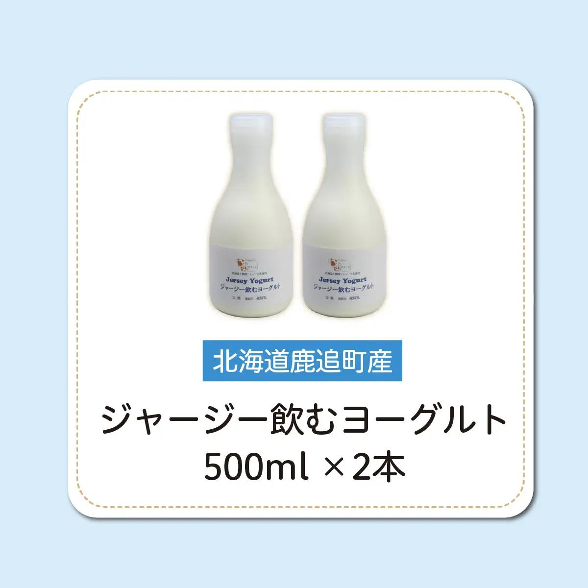 ジャージー飲むヨーグルト 500ml ×2 SKM022